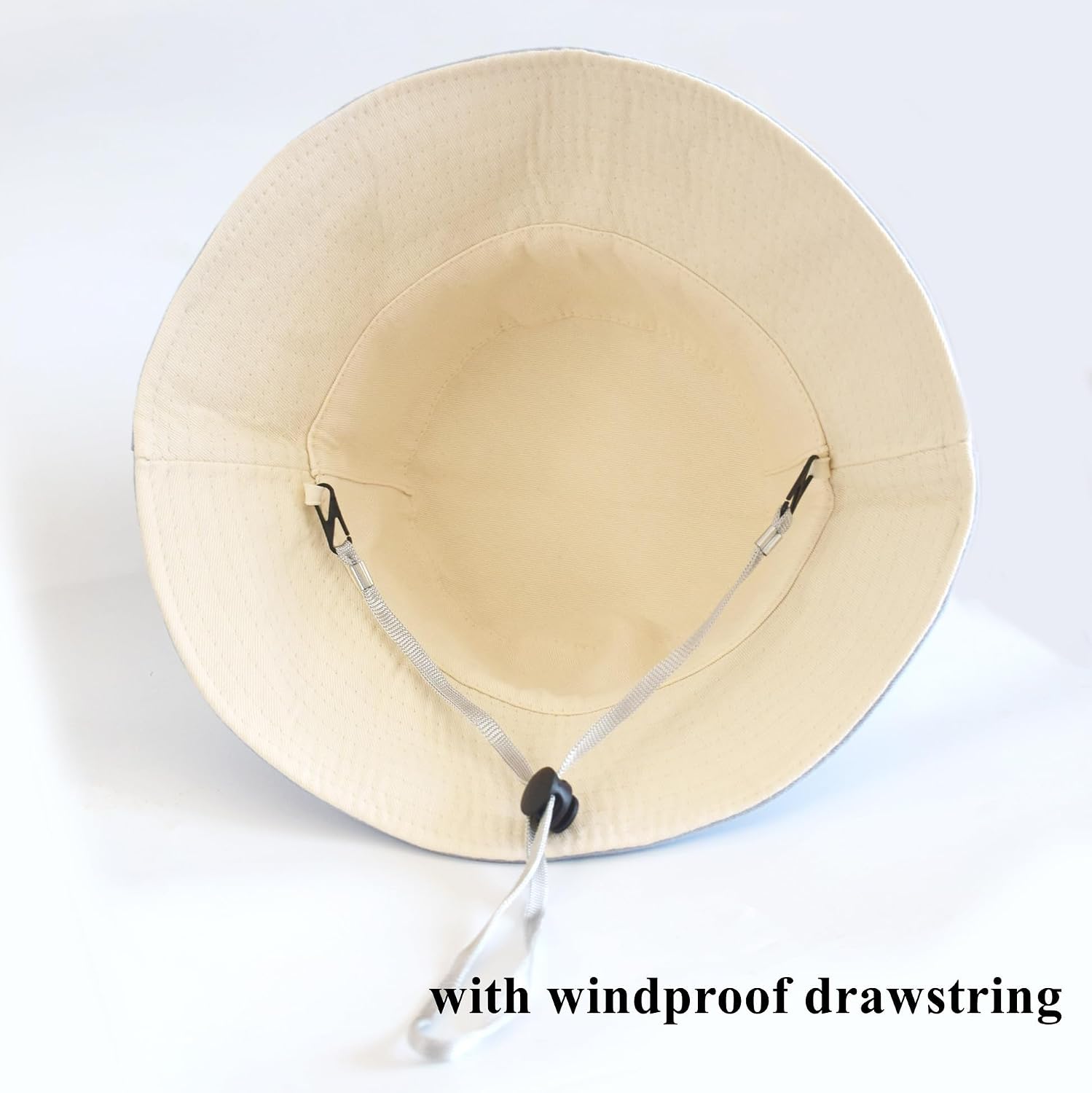 Cotton Bucket Hat for Women Wide Brim Reversible Fisherman Hats Unisex Outdoor Fishing Summer Sun Hat