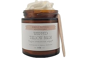 Tallow Balm - Organic, Unscented (4 oz Jar)