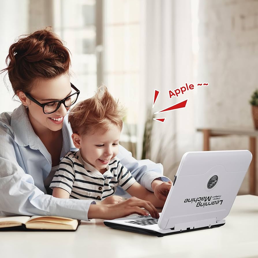 すぐ使える‼️ママ安心✨子ども動画も広告なしで楽しめるホワイトノートパソコン⭐ すぐ使える‼️ママ安心✨子ども動画も広告なしで楽しめる