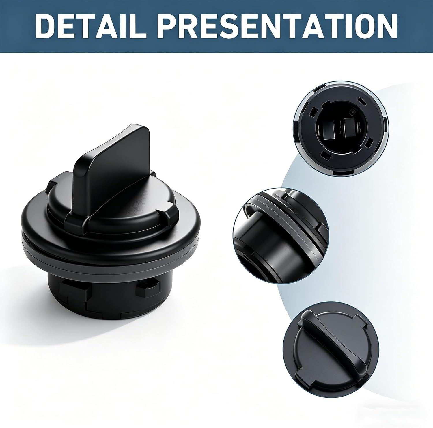 Turn Signal Lamp Bulb Socket, OEM 92166-3K000 54213SR Replacement Bulb Holder with 2-Pin Plug, Compatible with Hyundai Elantra Sonata, Kia Soul Sportage Sorento (Black)