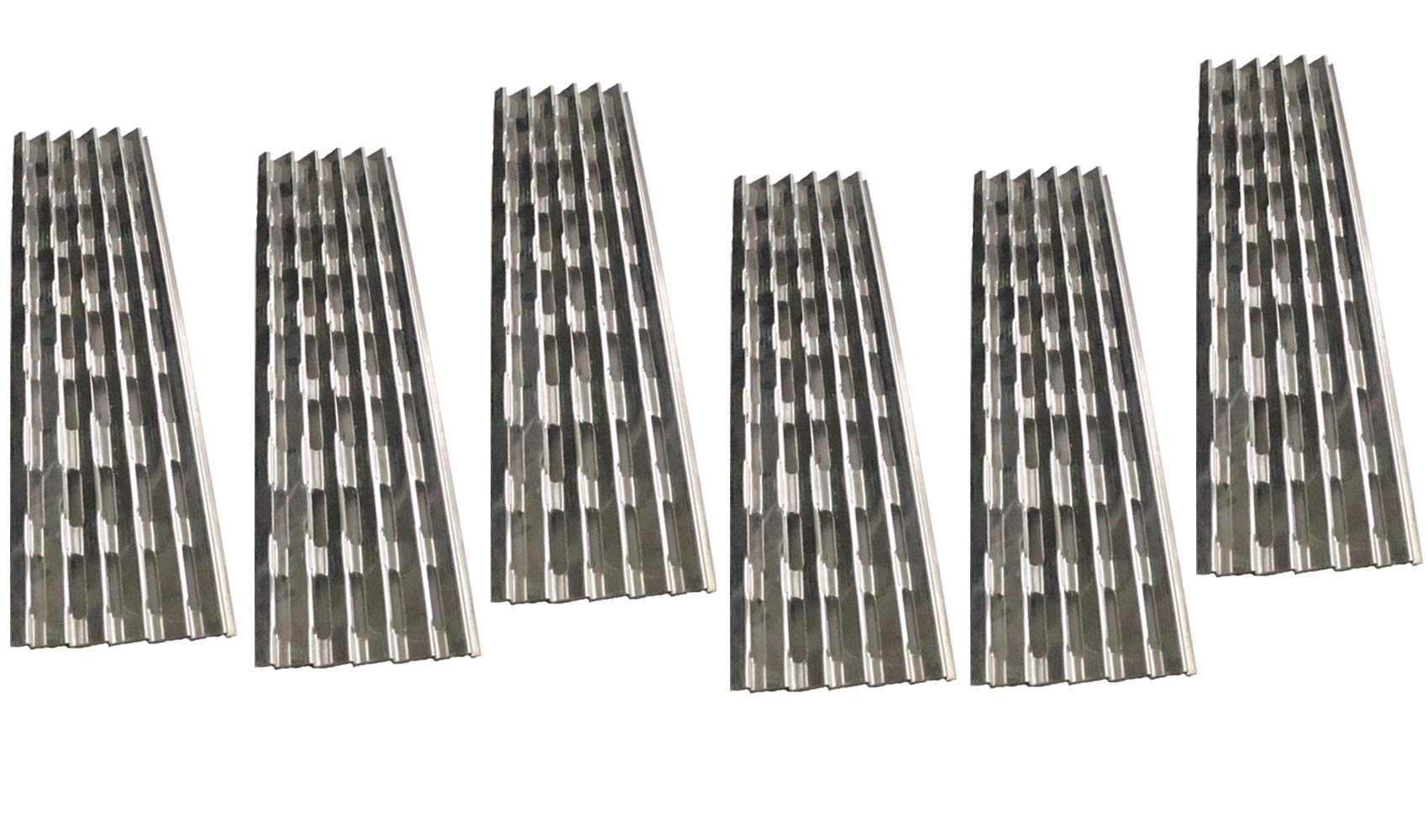 S9409A (6-Pack) 16GA Stainless Steel Heat Plate Replacement for Viking VGIQ300-2RT, VGIQ410-3RT, VGIQ412-2RT, VGIQ530-4RT, VGIQ532-3RT