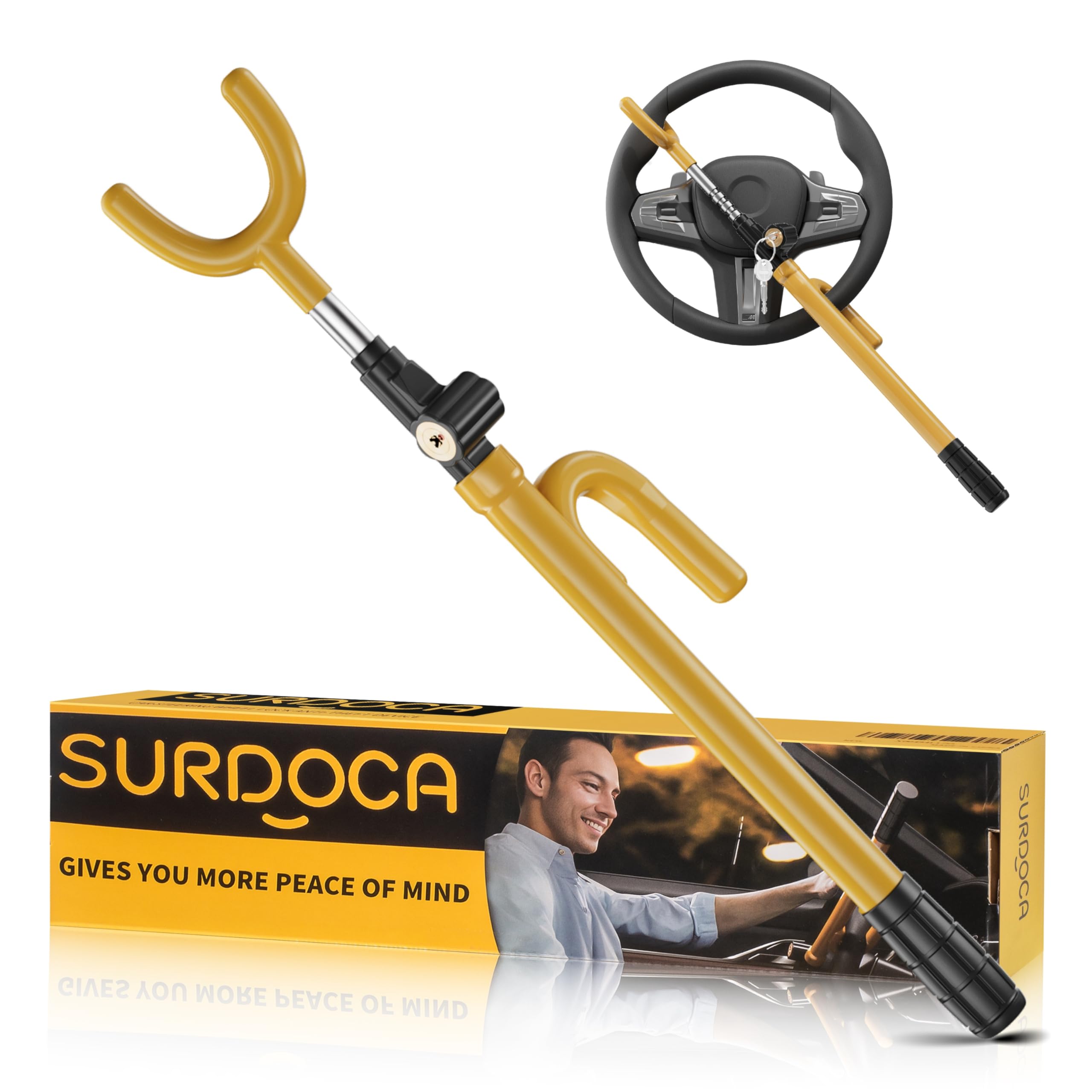 SURDOCA Steering Wheel Lock