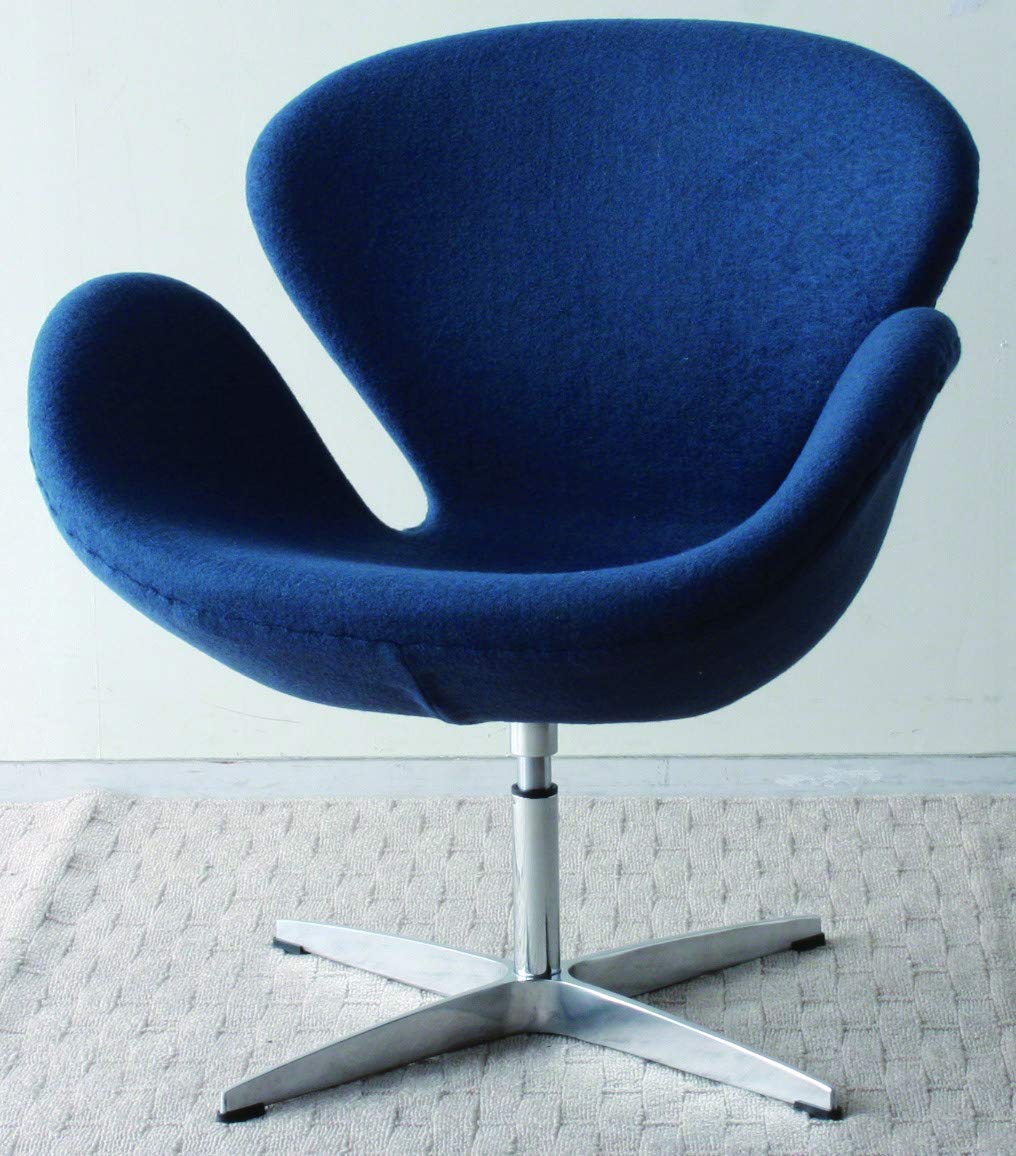 Amazon｜スワンチェア ブルー｜ダイニングチェア オンライン通販