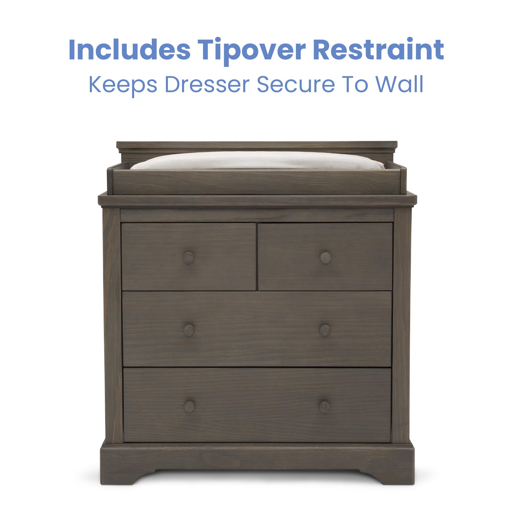 Simmons Kids Paloma Drawer Dresser With Changing Top