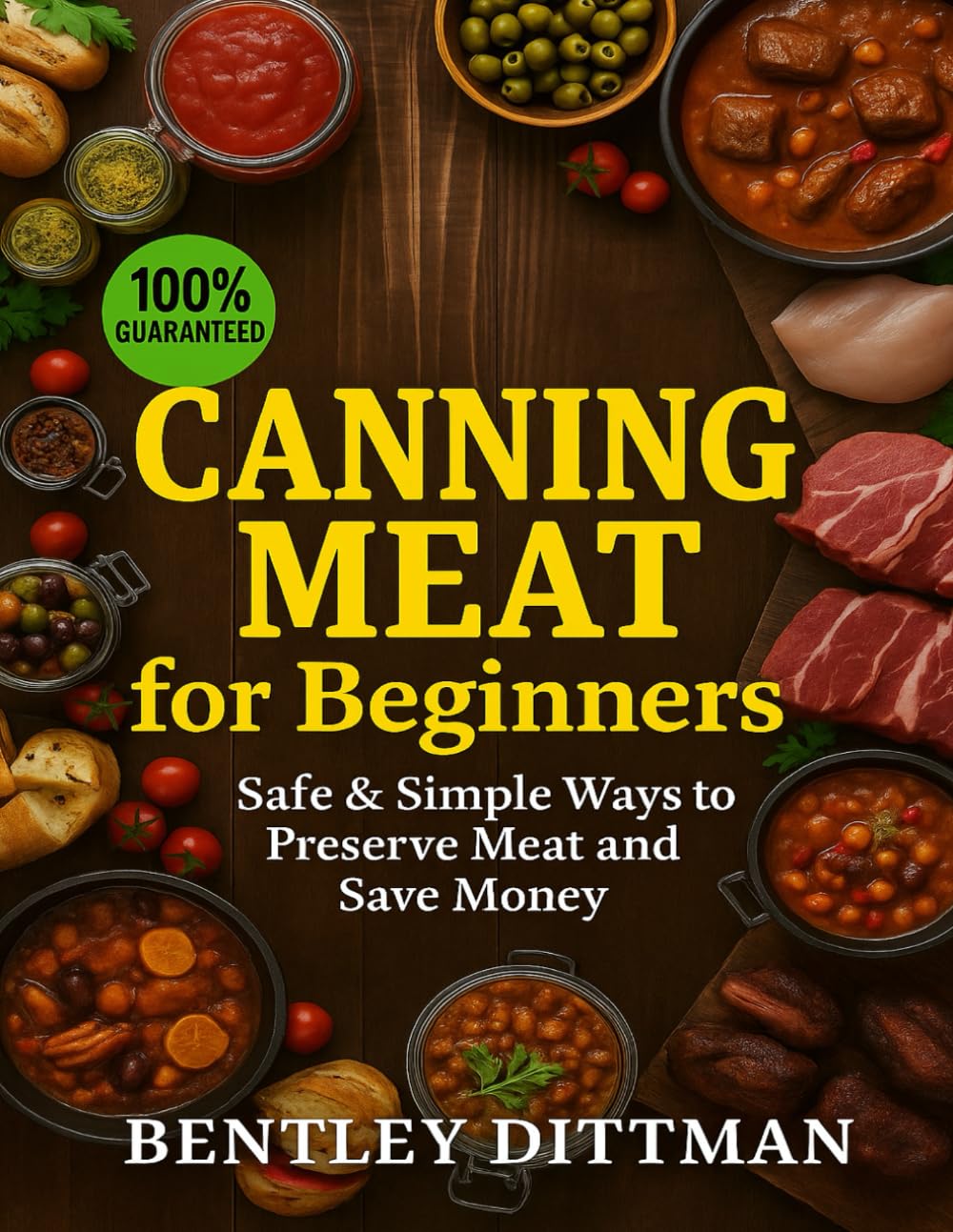 Canning Meat for Beginners: Safe and simple canning for beginners that saves money, cuts waste and fills your kitchen with ready-to-eat, long-lasting