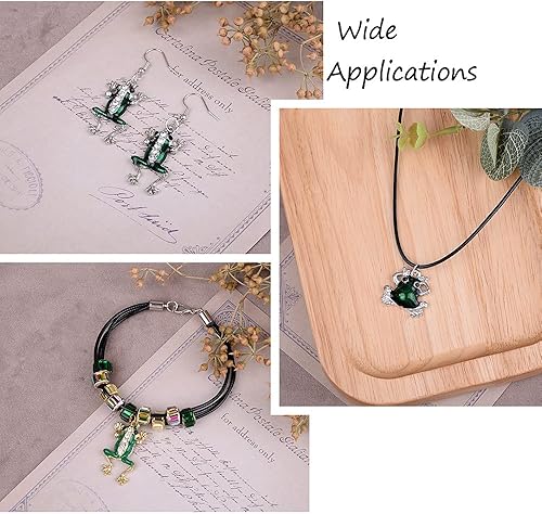 Miniatura 3 de KISSITTY Colgantes esmaltados lindos dijes para hacer pulseras, collares, aretes, joyería, manualidades