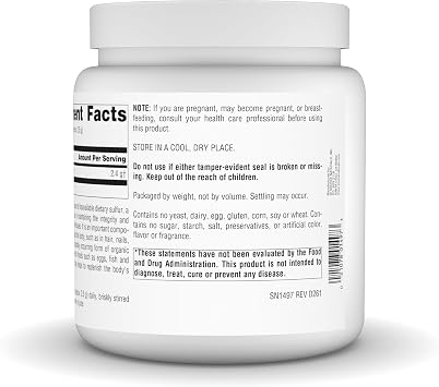 Source Naturals MSM (Methylsulfonylmethane) Net WT. 35 Ounce (1,000 Grams) - Powder