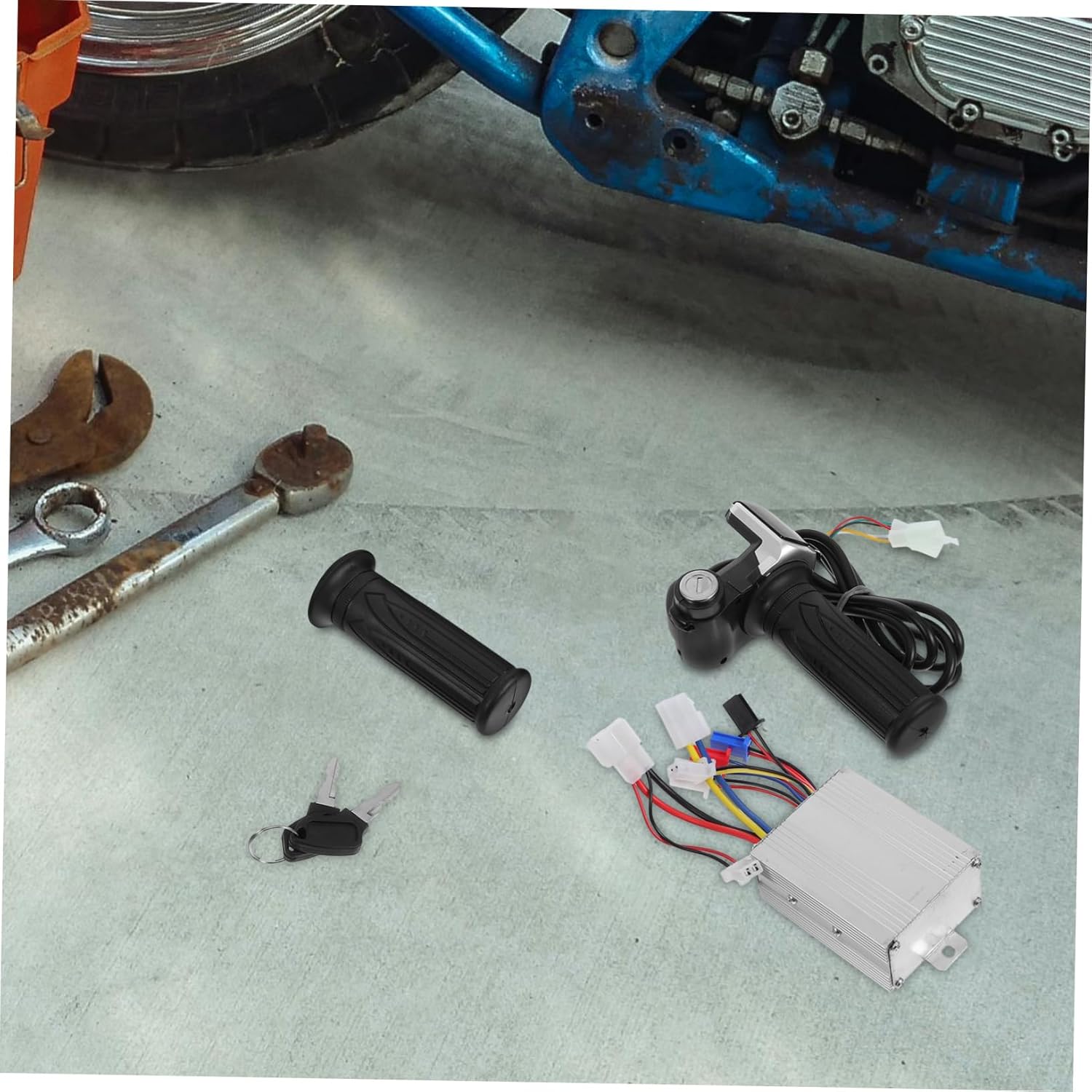 36v Ebike Controller Display Electric Scooter Accessories Motor Speed Controller Battery Display Grip