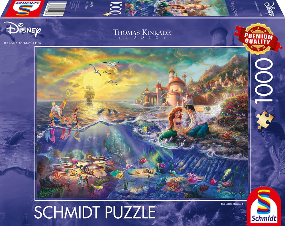 パズル　アリエル　リトルマーメイド　2000ピース　thomas kinkade パズル アリエル リトルマーメイド 2000ピース thomas kinkade