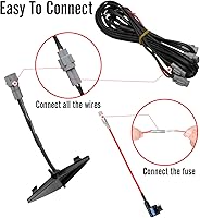 Vista 5 de Seven Sparta 4 luces LED para parrilla compatibles con Toyota 4Runner 2014-2024 TRD Pro Grille y SR5 2014-2019, Premium, Limited, TRD Off-Road