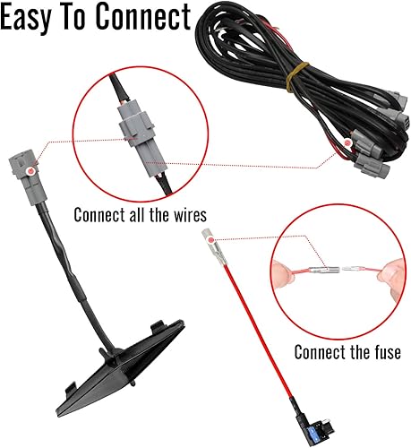 Miniatura 5 de Seven Sparta 4 luces LED para parrilla compatibles con Toyota 4Runner 2014-2024 TRD Pro Grille y SR5 2014-2019, Premium, Limited, TRD Off-Road