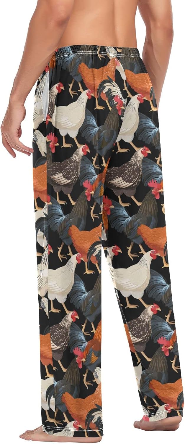 Ollabaky Pajama Pants for Men PJs Bottoms Sleep Lounge Pants with Pockets, S M L XL XXL - Image 5