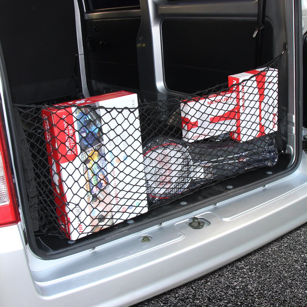 JessicaAlba Envelope Style Trunk Cargo Net for Jeep Grand Cherokee Liberty Compass DODGE JOURNEY DURANGO Grand Caravan NITRO GRAND CARAVAN