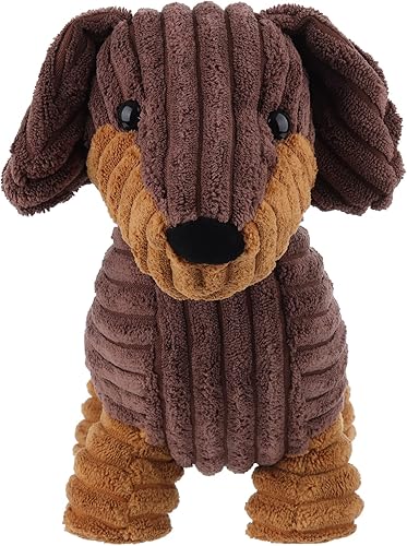 Miniatura 5 de Apricot Lamb Toys - Peluche de perro salchicha Henry, suave, perfecto para niños (perro salchicha de chocolate, 14 pulgadas)