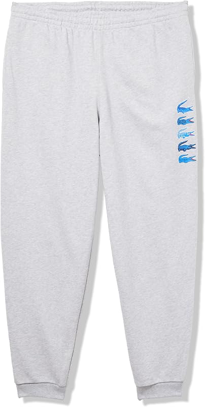 Lacoste - Printed Track Pants - Big Fit, Pantaloni da Tuta Uomo
