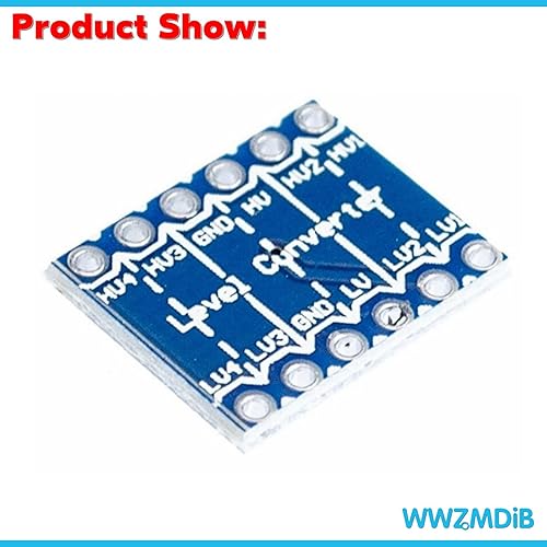 Miniatura 5 de 12 unids 4 canales IIC I2C convertidor de nivel lógico bidireccional 3.3V-5V módulo de cambio para Arduino