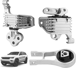 3PCS Engine Motor & Transmission Mounts Fits for 2014-2021 Cherokee 2.4L