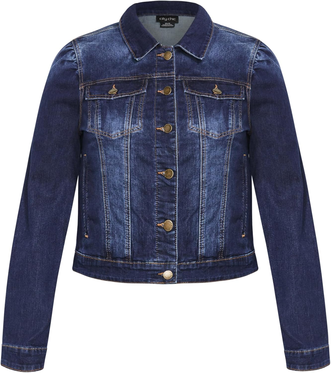 City Chic Women's Plus Size Jkt Kira Denim