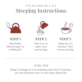The Republic of Tea PassionFruit Papaya Black Tea Bags, Naturally Caffeinated, 250 Servings