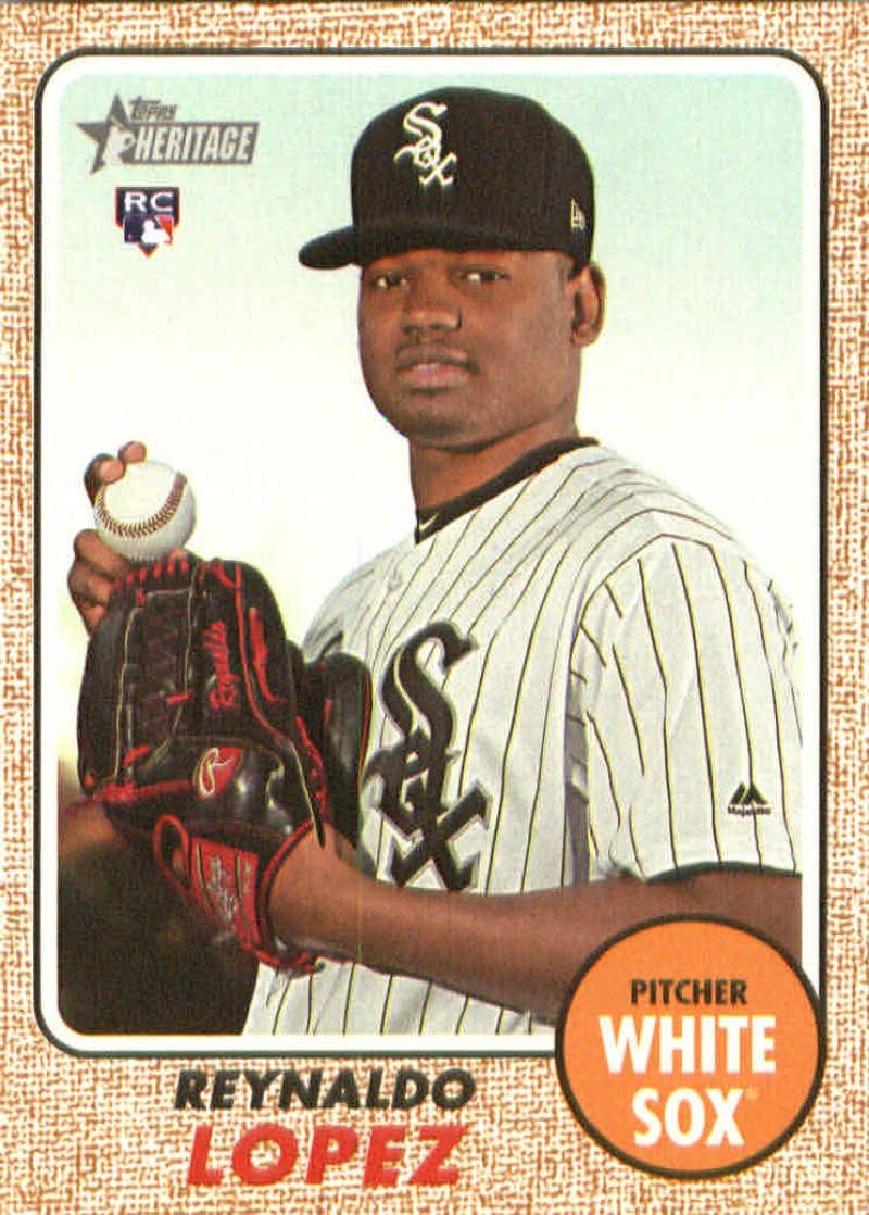 2017 Topps Heritage High Numbers #529 Reynaldo Lopez Chicago White Sox Rookie Baseball Card