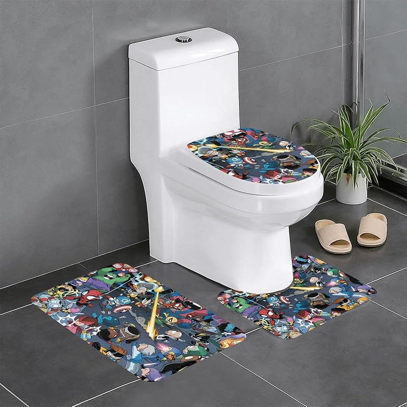 キャプテン アメリカ 3点セット トイレマット フタカバー 便座カバー 足元マット U型 O型 拭ける 滑り止め 通用型 40x60cm 吸水 洗える 速乾 浴室マットおしゃれ かわいい Datnsry8fq Www 4dgelateria Com Br