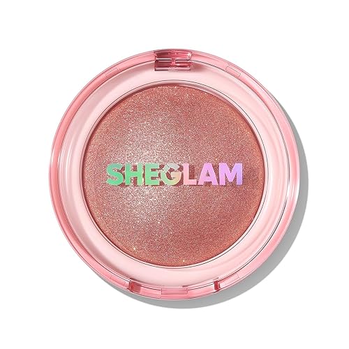 SHEGLAM Glowchi Bouncy Highlighter Mochi-like Formula Highlighter Long-lasting Shimmer Makeup-Cherry Blossom - Cherry Blossom