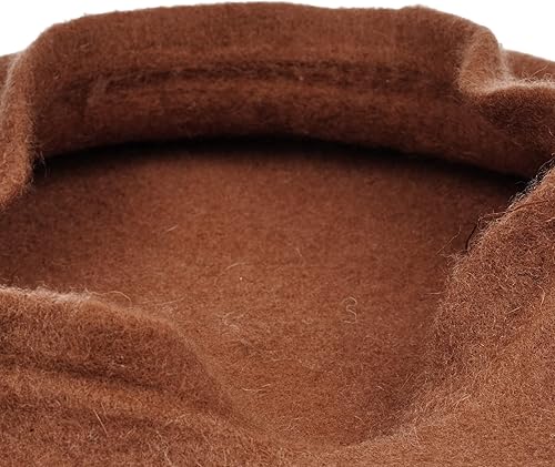 Miniatura 9 de CLAPE Boina de lana francesa para mujeres y hombres, sombreros de otoño e invierno, color sólido, boina cálida para artista, sombrero de pintor