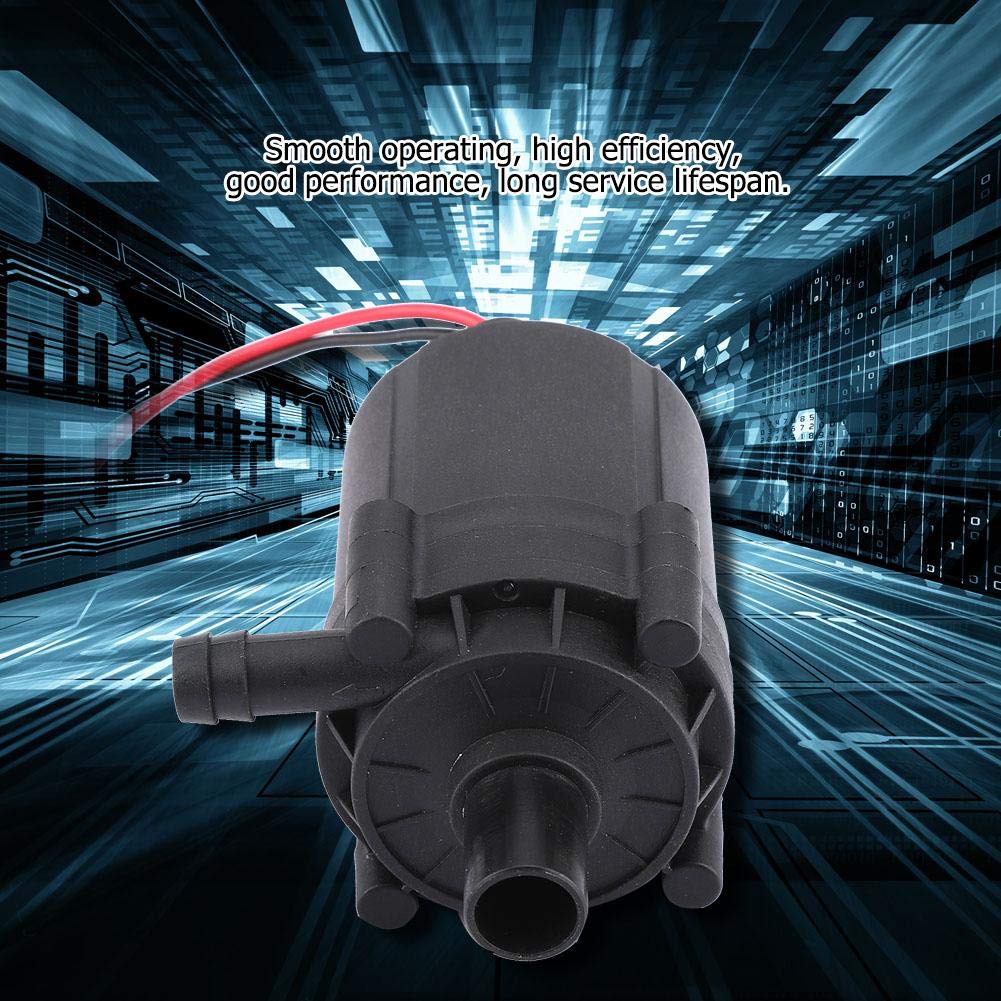 Zerodis 24/12 V DC pompa a flusso d'acqua brushless pompa di circolazione regolabile DC motore pompa per PC System di raffreddamento ad acqua, 12V