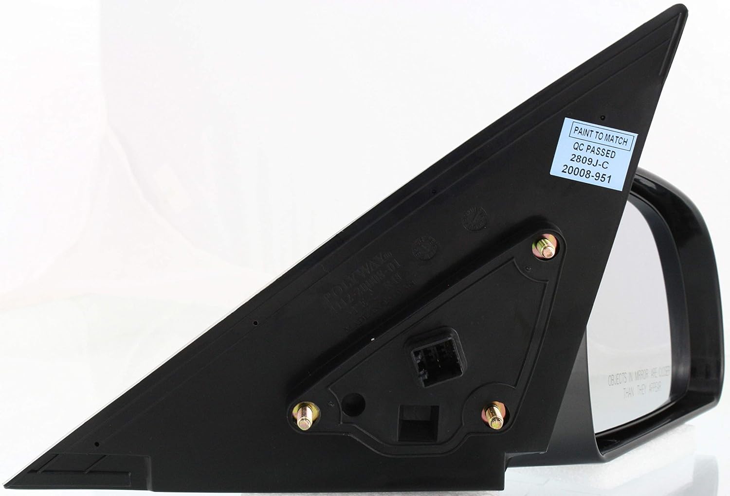 Garage-Pro Driver Side Mirror Replacement & Passenger Side Power Heated Mirrors for Hyundai Sonata 2006-2010, Paintable