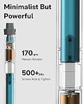 HOTO 25-in-1 Electric Screwdriver, Mini 3.7V Precision Screwdriver Set | USB-C Rechargeable, Compact Magnetic Tool for Phone, Laptop, Camera, DIY Projects, Electronics Repair
