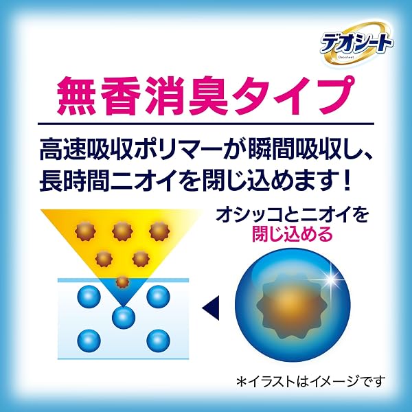 Deo Sheet Super Absorbent (5 Times Urine Absorption) Unscented Deodorizing Regular 336 Sheets (112 Sheets x 3 Packs) for Dogs Toilet Sheet [Case Item] [Amazon.co.jp Exclusive] - 2