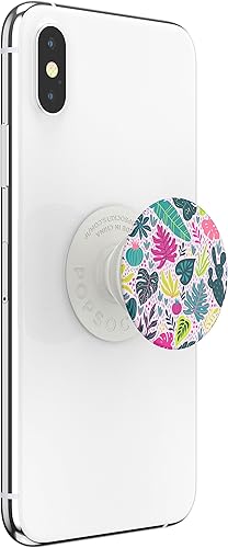 Miniatura 3 de PopSockets PopGrip con tapa intercambiable para teléfonos y tabletas (Leaf Me Alone)