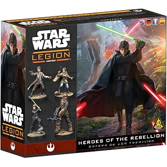 Asmodee Star Wars Legion - Heroes of the Rebellion Tabletop Expansion