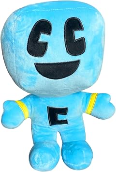 2024 New Creeper Plush Filler11 inch, Plush Doll Soft Plush Toy Cute Pillow, Favorite Birthday Gift for Boys and Girls Blue