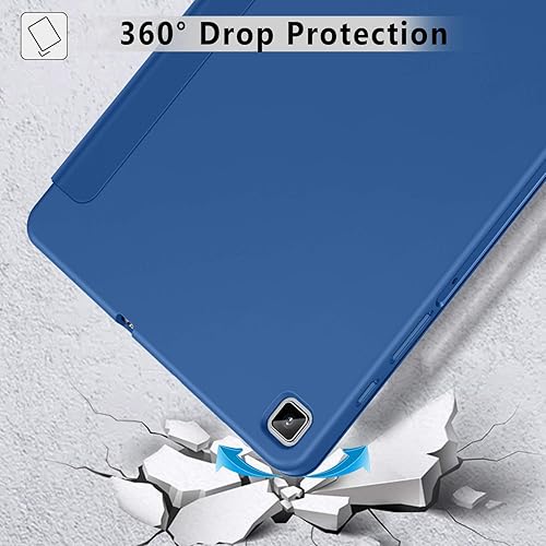 Miniatura 10 de ZtotopCase Funda para Galaxy Tab S6 Lite 20222020 de 10.4 pulgadas con soporte para bolígrafo, encendido y apagado automático, funda delgada de