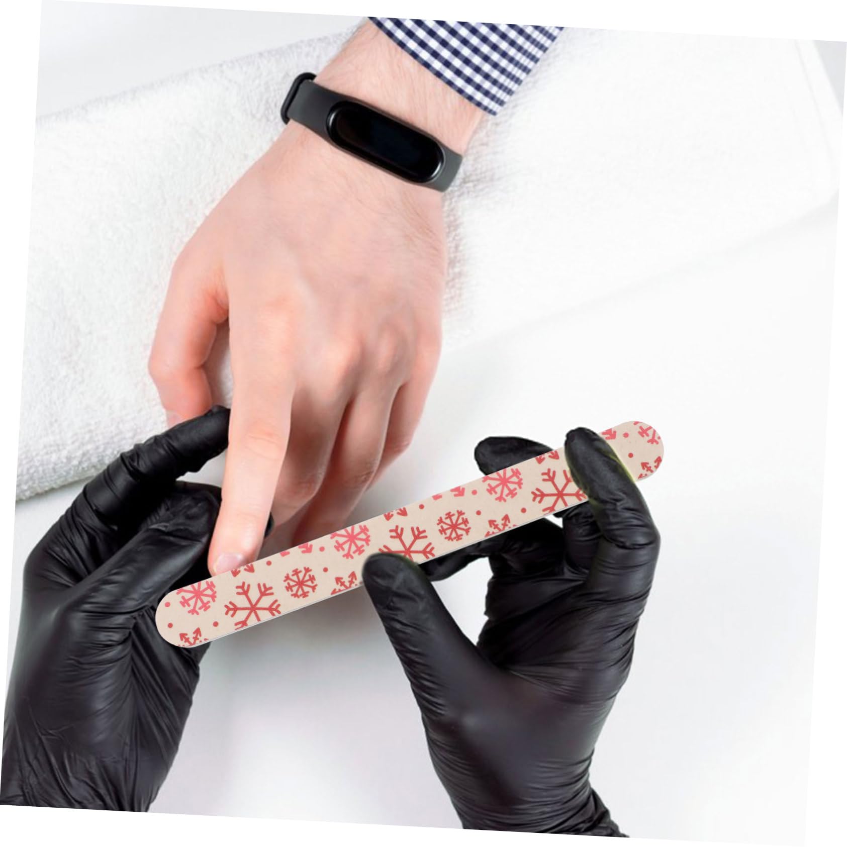VICASKY 12pezzi Unghie Natalizie Limette per Manicure e Pedicure Lucidanti per Cura Unghie Mani e Piedi Stile Casuale
