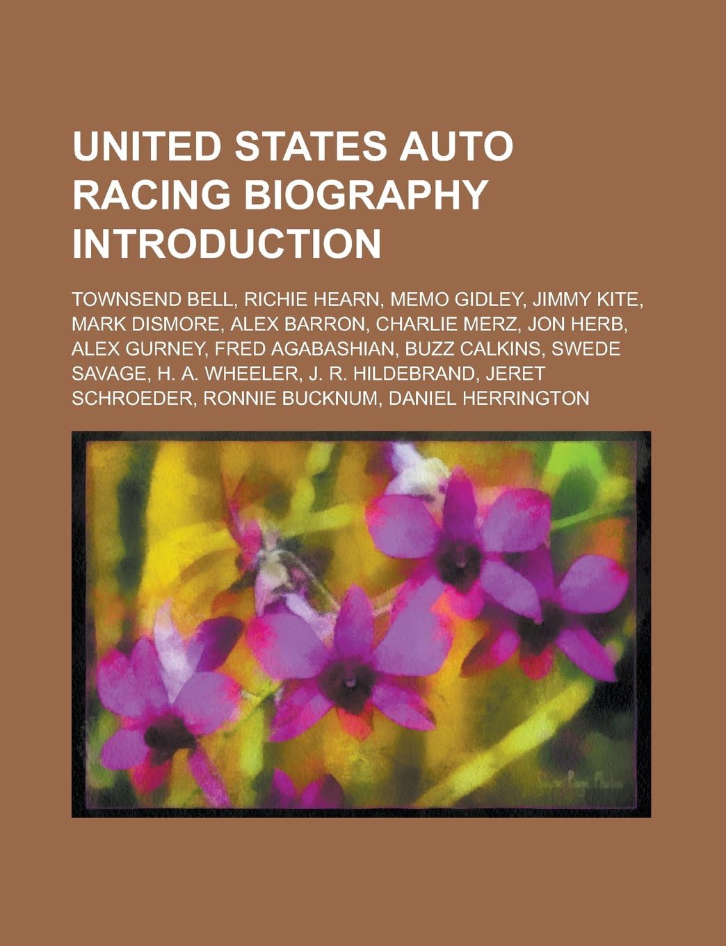United States Auto Racing Biography Introduction: Townsend Bell, Richie Hearn, Memo Gidley, Jimmy Kite, Mark Dismore, Alex Barron, Charlie Merz