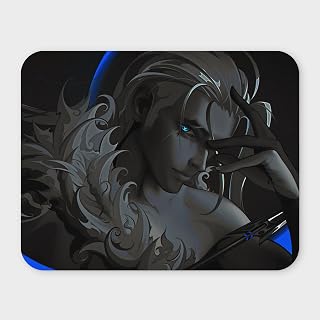 Valorant All Agents Illustration Designed Mouse Pad, Best for Gaming, Non-Slip Rubber Base & Smooth Mouse Control for Laptop, MacBook Pro, Gaming (9 x 7 inches), Water Proof, 3mm Thickness (Sova)
