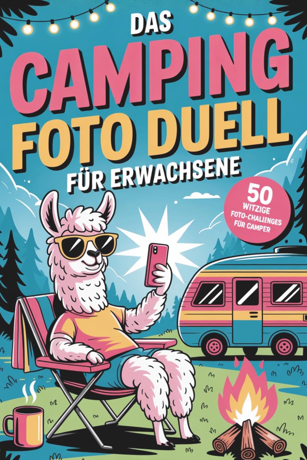 Das Campingfoto-Duell für Erwachsene: 50 witzige Foto-Challenges für Camper – kreatives Reisespiel, Camping Spiel und Camper Geschenk für echte Campingmomente und jede Menge Spaß unterwegs