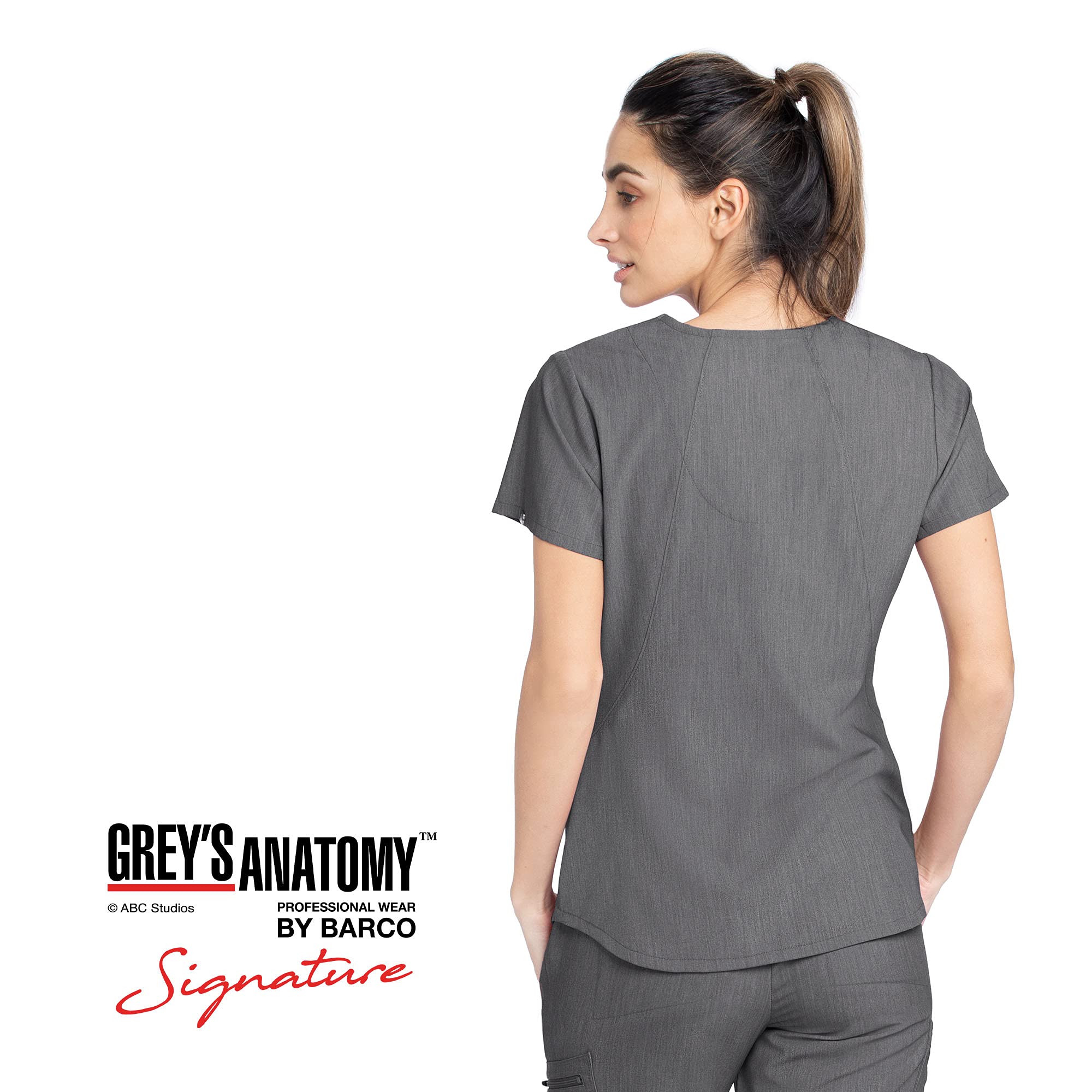 Green Town Holiday Printed Halloween Scrubs, Christmas Printed Uniform Tops (Blue Bears Reindeer, X-Large)