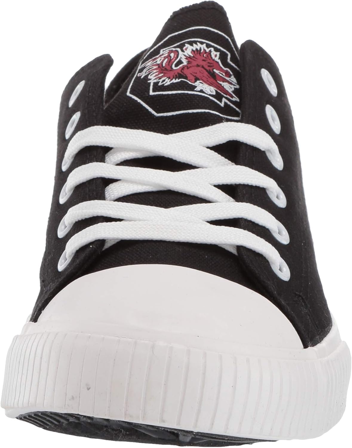 FOCO NCAA Mens College Low Top Big Logo Canvas Sneakers Shoes : Clothing