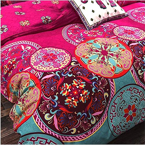 Miniatura 19 de LAMEJOR - Juego de funda de edredón tamaño Queen, patrón a cuadros gris y beige (1 funda de edredón + 2 fundas de almohada) Patrón de cuadros