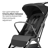 Vista 6 de MAMA & BABY Packa - Cochecito de viaje compacto, ligero, plegable con una sola mano, portátil y plano, cochecito para recién nacidos y niños