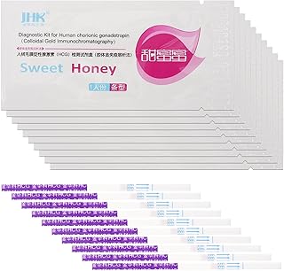 Healvian Pregnancy Tests 20pcs Hcg Test Strips Individually Wrapped for Early Detection at Home Fertility