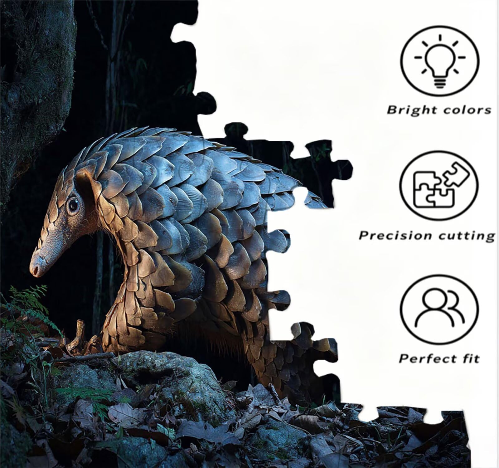 Puzzle dla dorosłych 5000, zwierzęta pangolin, 5000 elementów, puzzle dla dorosłych, klasyczne gry edukacyjne, gry i zajęcia rodzinne, do dekoracji ścian domu, świetny pomysł na prezent R0KH-124
