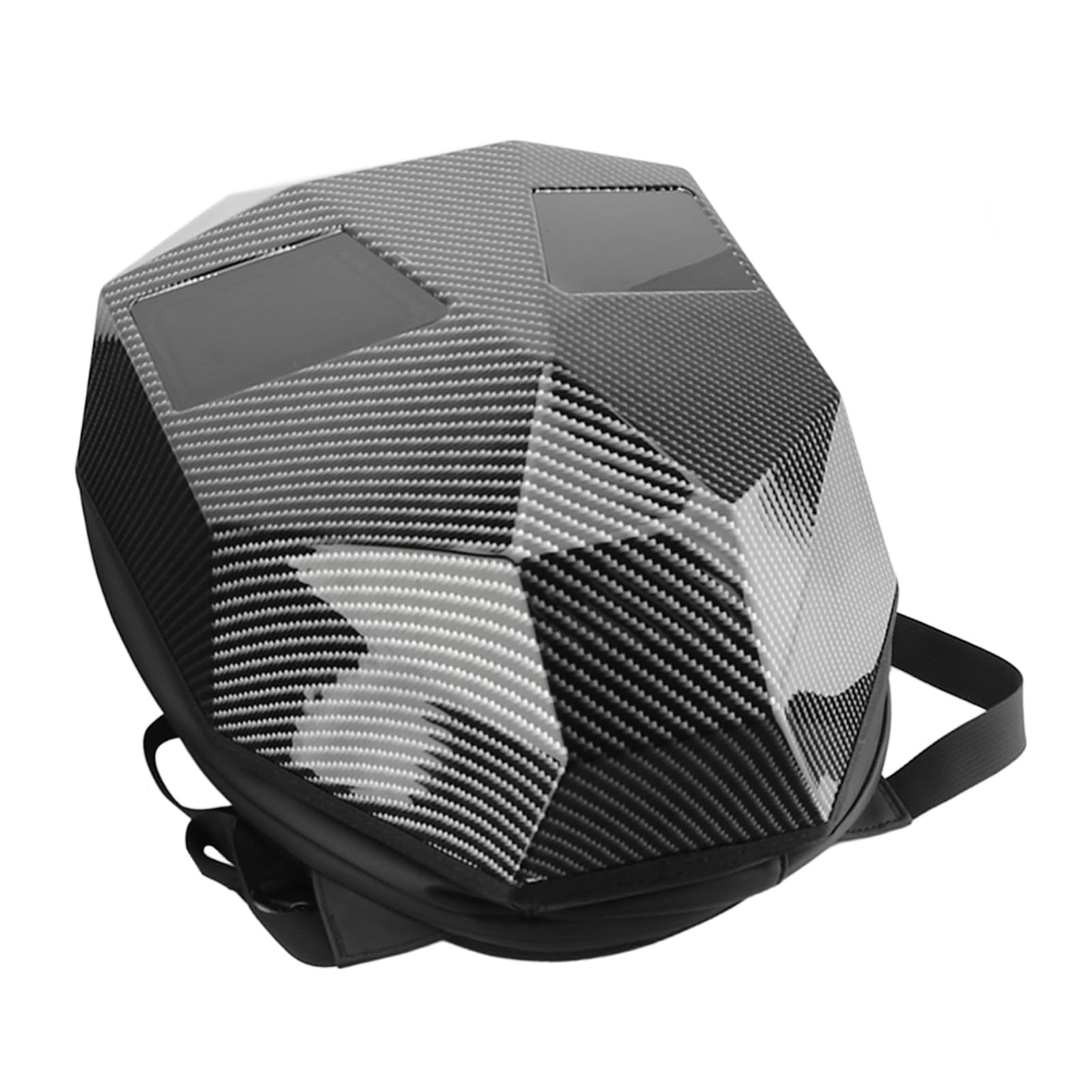 Gugxiom Zaino Knight LED, Zaino da Moto con Guscio Rigido, Zaino LED con Schermo Programmabile, Borsa per Laptop Impermeabile con Controllo APP Mobile