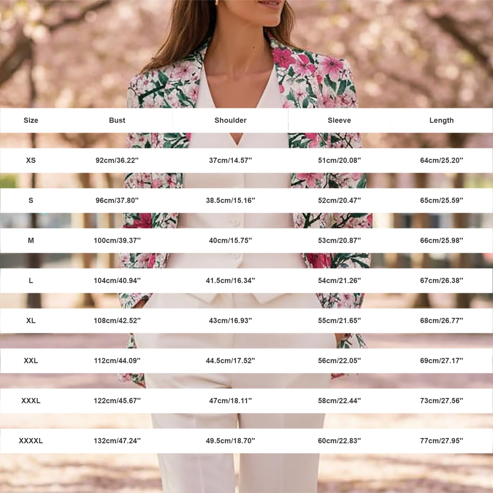 Blazer élégant pour femme, coupe ajustée, manches longues, col | Vestes de robe avec imprimé élégant, grandes tailles, avec boutons, veste de travail, bureau et occasions formelles