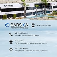 Vista 7 de Barska 4X Alcance para rifle Rimfire – Retículo 30/30, sin paralaje a 50 yardas, ópticas recubiertas, desviación y elevación de 1/4 MOA, incluye