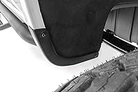 Vista 3 de Rough Country Eliminador de protectores de lodo para Chevy Silverado 1500 (2019-2026) - Tri-Blend ABS resistente, fácil instalación, incluye