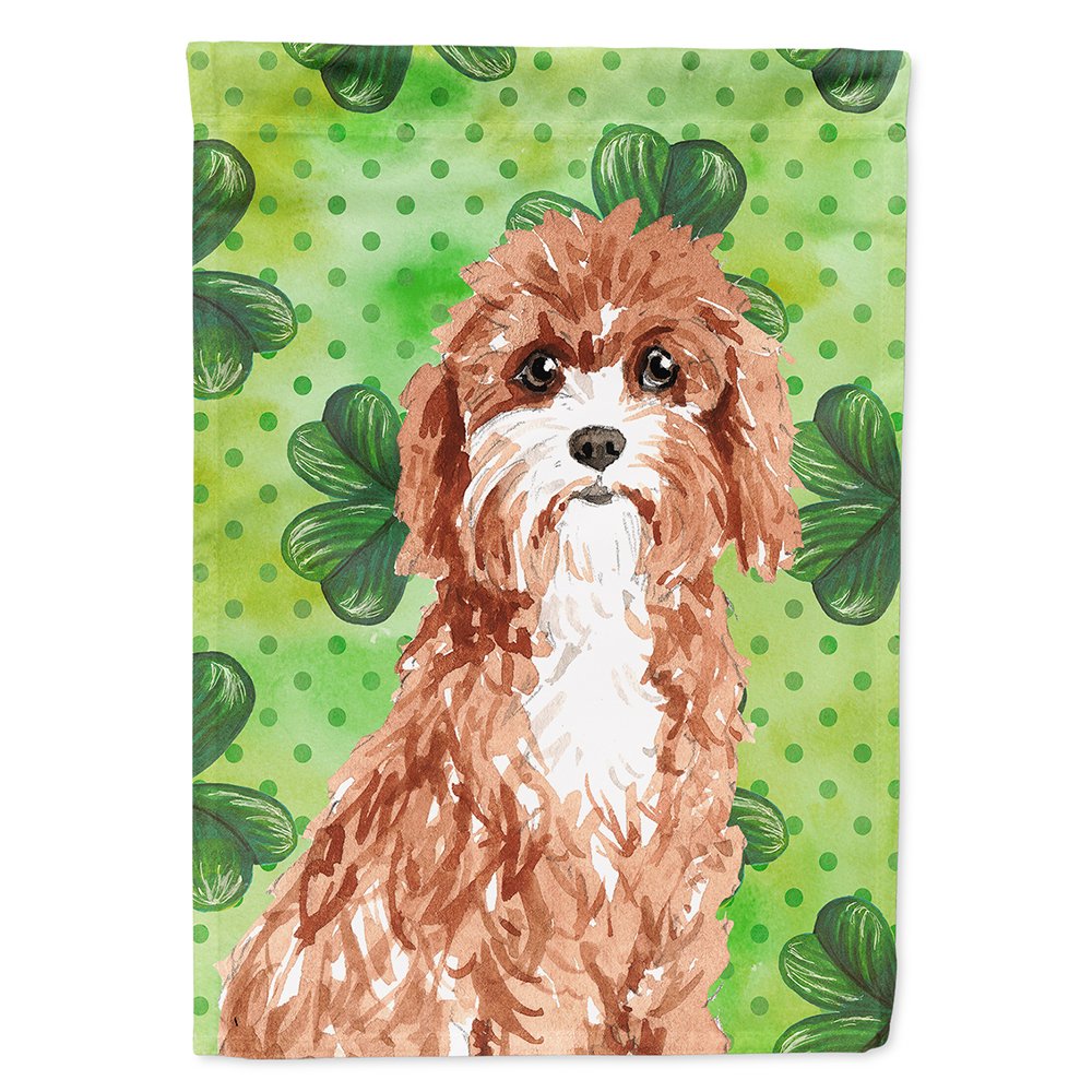 Drapeau trèfles Cavapoo une idée cadeau idéale pour les passionnés de chiens